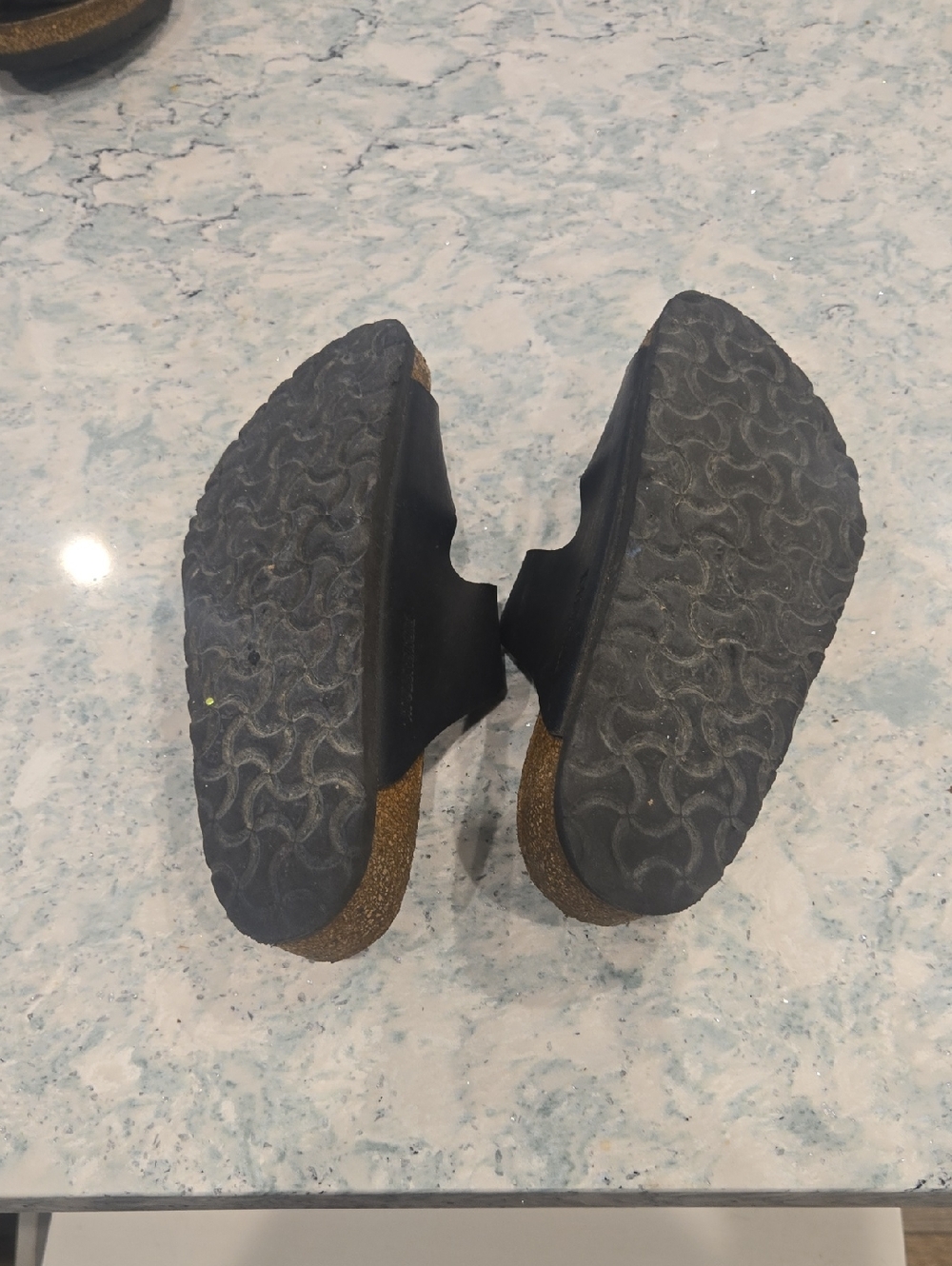 Birkenstock Size 36 Double-Buckle Slide Sandals in Black - Picture 5 of 5